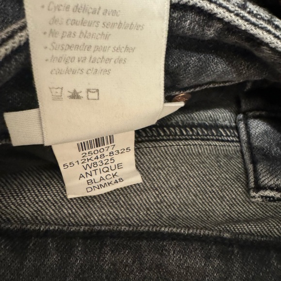 PAIGE Cindy Raw Hem High Waist Ankle Straight Leg Jeans - Picture 11 of 12